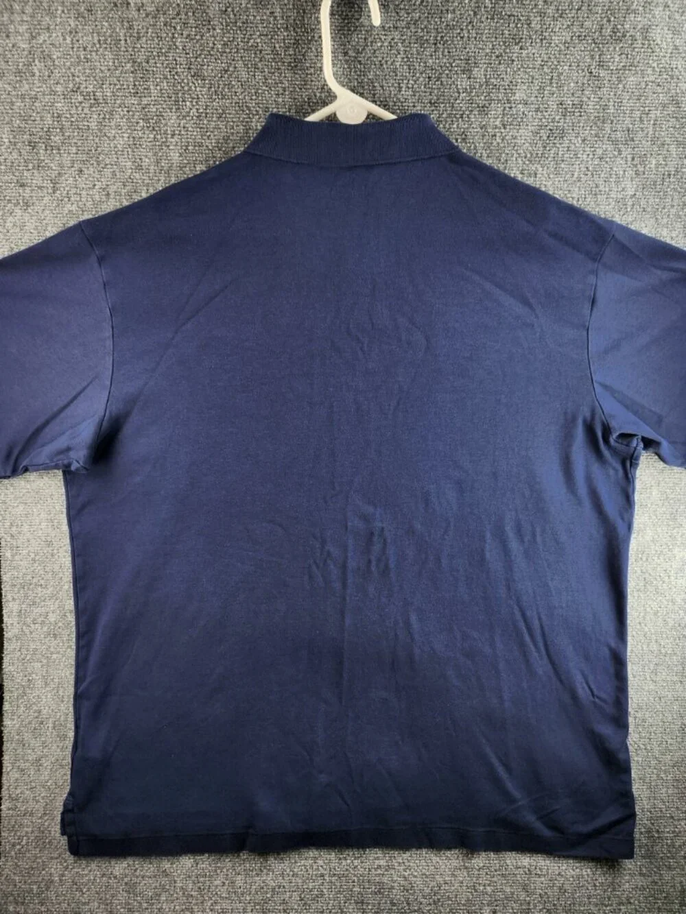 Polo Ralph Lauren 2XLT Solid Blue Short Sleeve Polo Shirt White Pony Embroidery